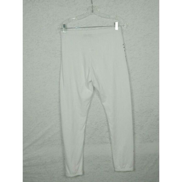 Wildfox Fleece Solid Sweatpants Joggers White Sz M‎ - Picture 3 of 8